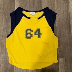 Le Lis Number Graphic Top